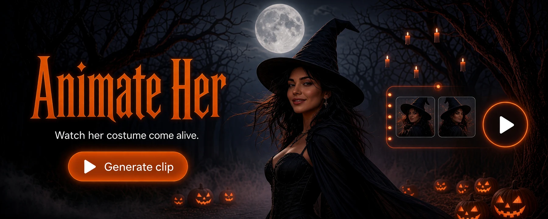 Animate Her (Halloween 2026) banner
